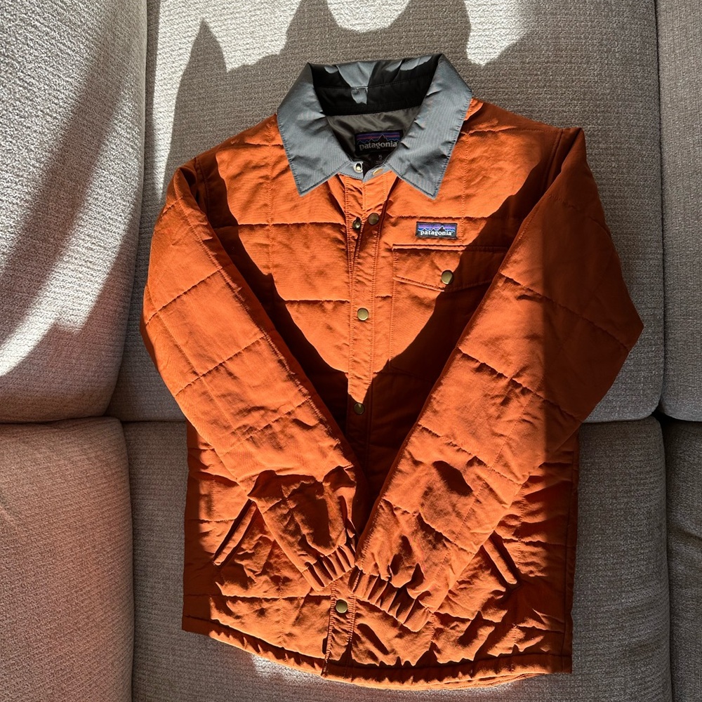 Patagonia Kids' Rust Quilted Puffer Jacket